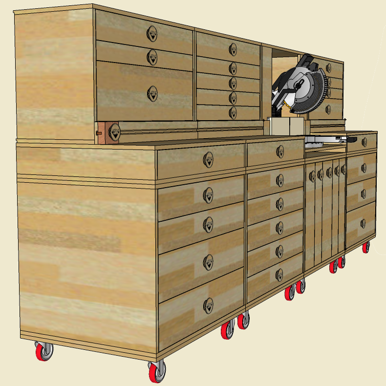 Jackman Modular Miter Saw Station Plan Jackman Works